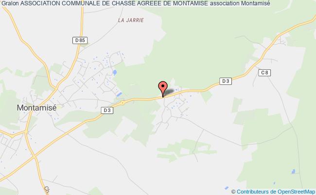 ASSOCIATION COMMUNALE DE CHASSE AGREEE DE MONTAMISE