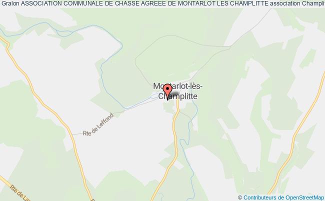 plan association Association Communale De Chasse Agreee De Montarlot Les Champlitte Champlitte