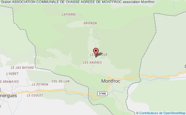 ASSOCIATION COMMUNALE DE CHASSE AGREEE DE MONTFROC
