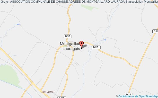 plan association Association Communale De Chasse Agreee De Montgaillard-lauragais Montgaillard-Lauragais