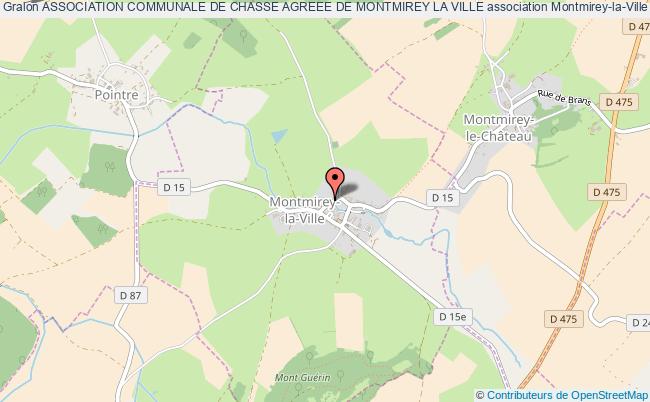 ASSOCIATION COMMUNALE DE CHASSE AGREEE DE MONTMIREY LA VILLE