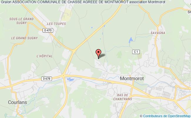 plan association Association Communale De Chasse Agreee De Montmorot Montmorot