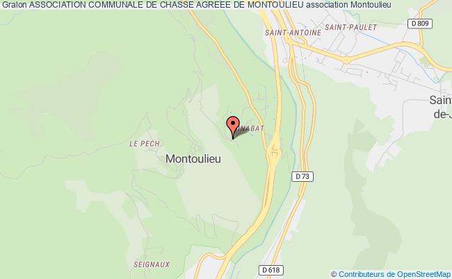 ASSOCIATION COMMUNALE DE CHASSE AGREEE DE MONTOULIEU