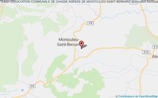 ASSOCIATION COMMUNALE DE CHASSE AGREEE DE MONTOULIEU SAINT BERNARD