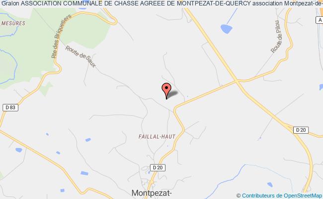 ASSOCIATION COMMUNALE DE CHASSE AGREEE DE MONTPEZAT-DE-QUERCY