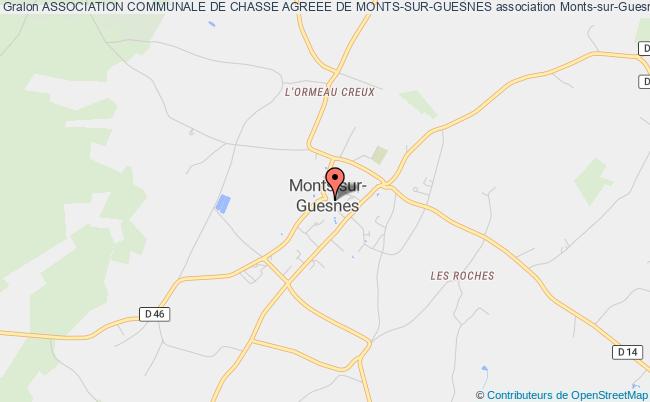plan association Association Communale De Chasse Agreee De Monts-sur-guesnes Monts-sur-Guesnes