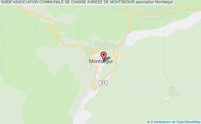 ASSOCIATION COMMUNALE DE CHASSE AGREEE DE MONTSEGUR