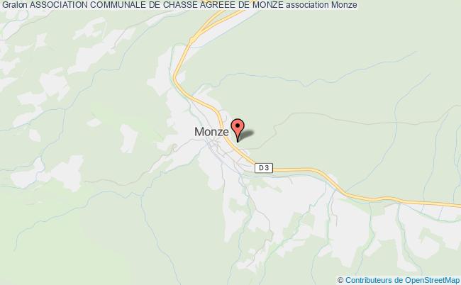 ASSOCIATION COMMUNALE DE CHASSE AGREEE DE MONZE