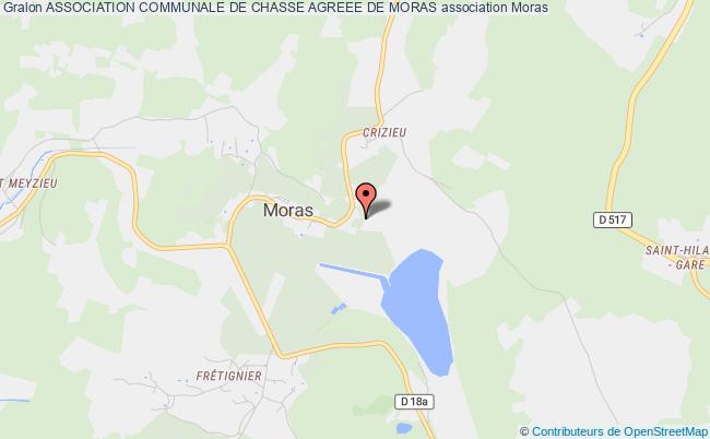 plan association Association Communale De Chasse Agreee De Moras Moras