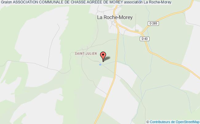 ASSOCIATION COMMUNALE DE CHASSE AGRÉÉE DE MOREY