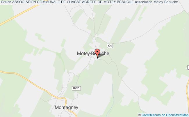 plan association Association Communale De Chasse AgrÉÉe De Motey-besuche Motey-Besuche
