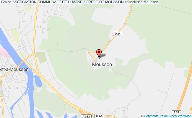 ASSOCIATION COMMUNALE DE CHASSE AGREEE DE MOUSSON