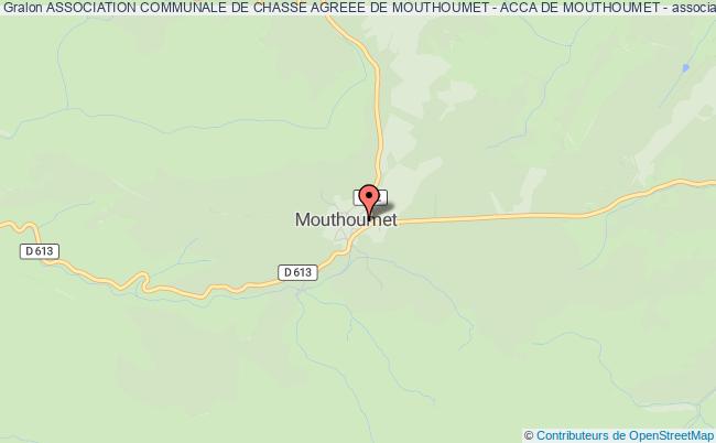 ASSOCIATION COMMUNALE DE CHASSE AGREEE DE MOUTHOUMET - ACCA DE MOUTHOUMET -