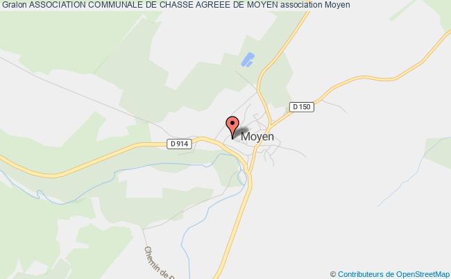 ASSOCIATION COMMUNALE DE CHASSE AGREEE DE MOYEN