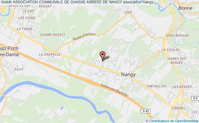 ASSOCIATION COMMUNALE DE CHASSE AGREEE DE NANGY