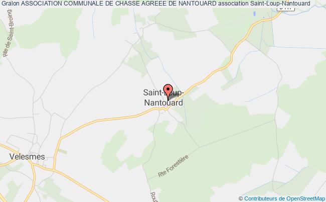 plan association Association Communale De Chasse Agreee De Nantouard Saint-Loup-Nantouard