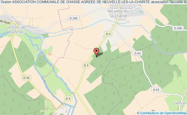 plan association Association Communale De Chasse Agreee De Neuvelle-les-la-charite Neuvelle-lès-la-Charité