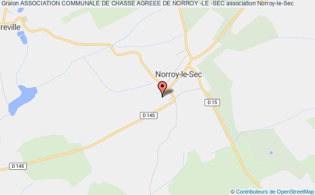 plan association Association Communale De Chasse Agreee De Norroy -le -sec Norroy-le-Sec