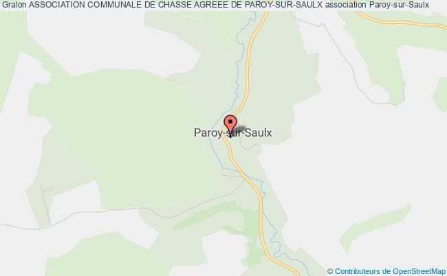 ASSOCIATION COMMUNALE DE CHASSE AGREEE DE PAROY-SUR-SAULX