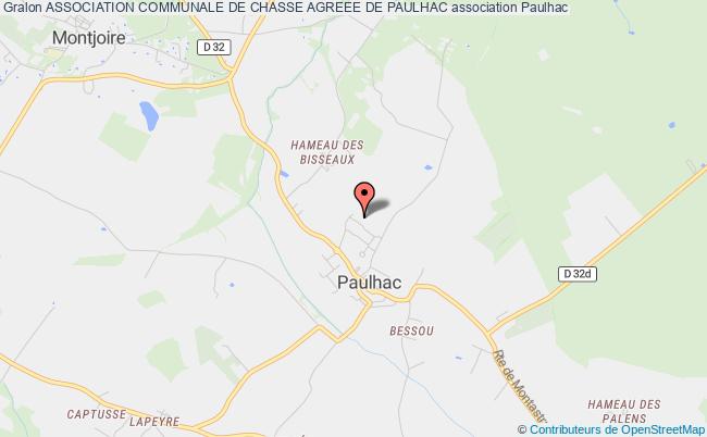 ASSOCIATION COMMUNALE DE CHASSE AGREEE DE PAULHAC