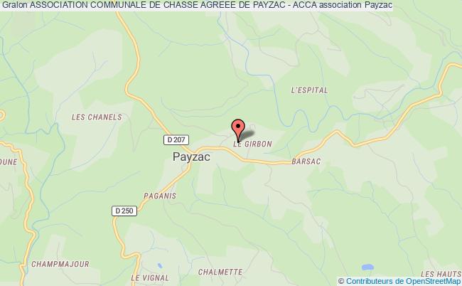 ASSOCIATION COMMUNALE DE CHASSE AGREEE DE PAYZAC - ACCA