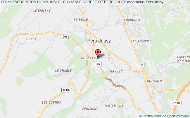 plan association Association Communale De Chasse Agreee De Pers-jussy Pers-Jussy