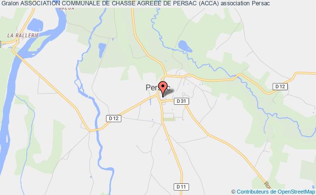 ASSOCIATION COMMUNALE DE CHASSE AGREEE DE PERSAC (ACCA)