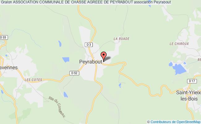 ASSOCIATION COMMUNALE DE CHASSE AGREEE DE PEYRABOUT