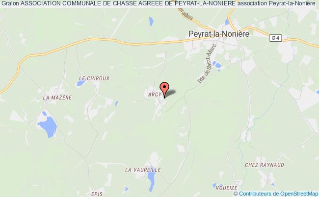 ASSOCIATION COMMUNALE DE CHASSE AGREEE DE PEYRAT-LA-NONIERE