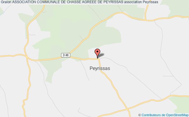 ASSOCIATION COMMUNALE DE CHASSE AGREEE DE PEYRISSAS