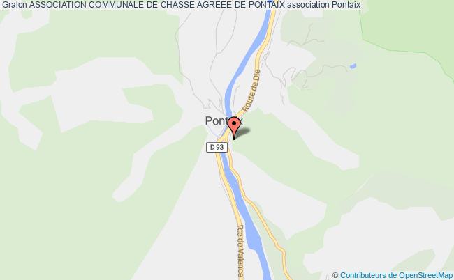 ASSOCIATION COMMUNALE DE CHASSE AGREEE DE PONTAIX