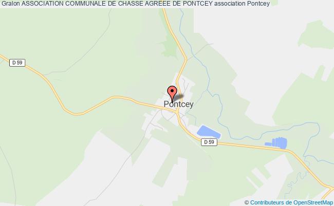 ASSOCIATION COMMUNALE DE CHASSE AGREEE DE PONTCEY