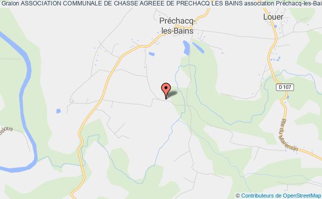 plan association Association Communale De Chasse Agreee De Prechacq Les Bains Préchacq-les-Bains