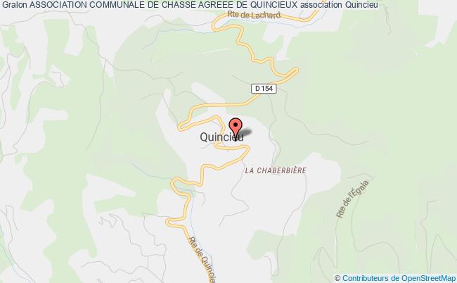ASSOCIATION COMMUNALE DE CHASSE AGREEE DE QUINCIEUX