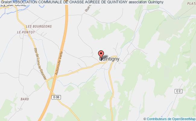plan association Association Communale De Chasse Agreee De Quintigny Quintigny