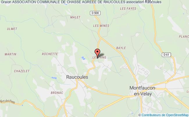 ASSOCIATION COMMUNALE DE CHASSE AGREEE DE RAUCOULES