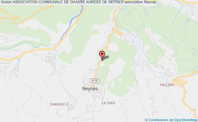 plan association Association Communale De Chasse Agreee De Reynes Reynès