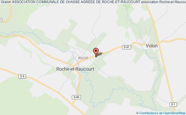 ASSOCIATION COMMUNALE DE CHASSE AGRÉÉE DE ROCHE-ET-RAUCOURT