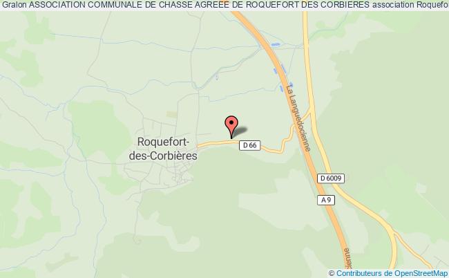 ASSOCIATION COMMUNALE DE CHASSE AGREEE DE ROQUEFORT DES CORBIERES