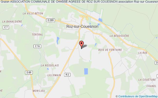 plan association Association Communale De Chasse Agreee De Roz Sur Couesnon Roz-sur-Couesnon