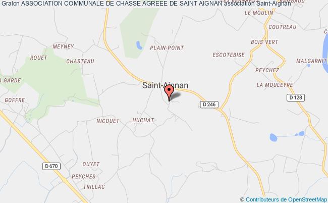 plan association Association Communale De Chasse Agreee De Saint Aignan Saint-Aignan