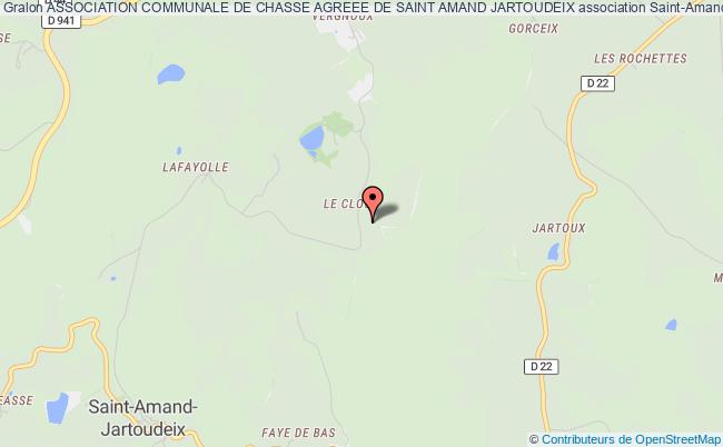 plan association Association Communale De Chasse Agreee De Saint Amand Jartoudeix Saint-Amand-Jartoudeix