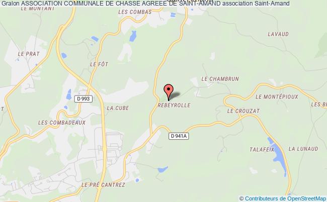 plan association Association Communale De Chasse Agreee De Saint-amand Saint-Amand
