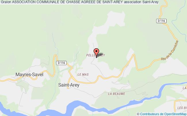 plan association Association Communale De Chasse Agreee De Saint-arey Saint-Arey