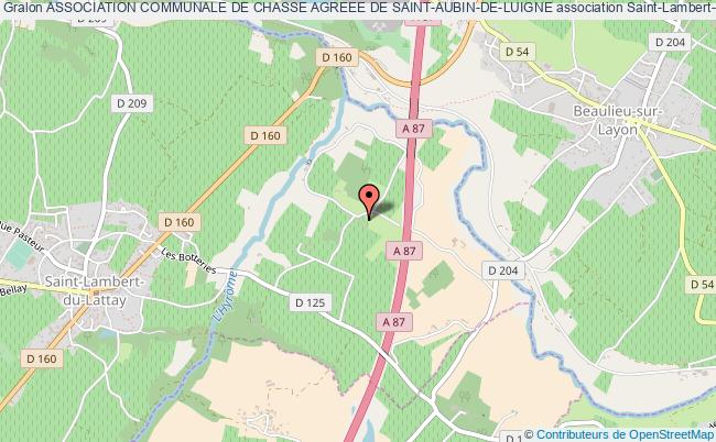 ASSOCIATION COMMUNALE DE CHASSE AGREEE DE SAINT-AUBIN-DE-LUIGNE