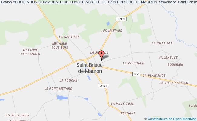 plan association Association Communale De Chasse Agreee De Saint-brieuc-de-mauron Saint-Brieuc-de-Mauron