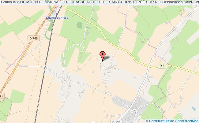 plan association Association Communale De Chasse Agreee De Saint-christophe Sur Roc Saint-Christophe-sur-Roc