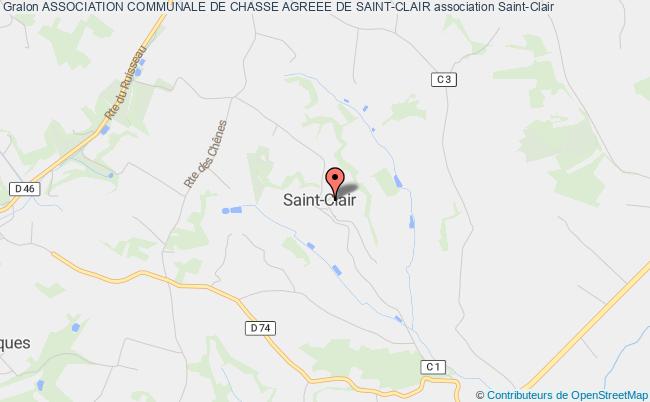 ASSOCIATION COMMUNALE DE CHASSE AGREEE DE SAINT-CLAIR