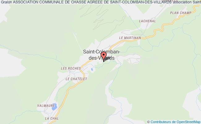 ASSOCIATION COMMUNALE DE CHASSE AGREEE DE SAINT-COLOMBAN-DES-VILLARDS