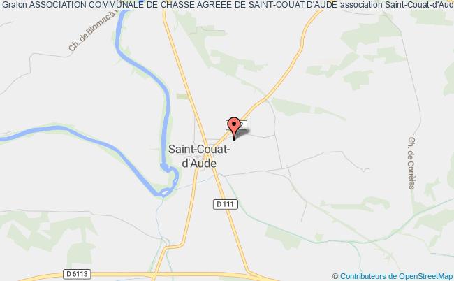 plan association Association Communale De Chasse Agreee De Saint-couat D'aude Saint-Couat-d'Aude